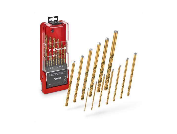 Einhell Bohrerkassetten HSS-TiN 13-teilig