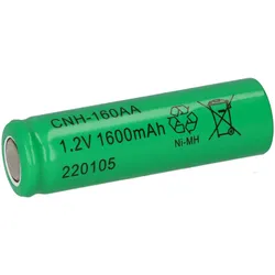 Akku Mignon AA 1,2V 1600mAh X1600AAI Industriezelle
