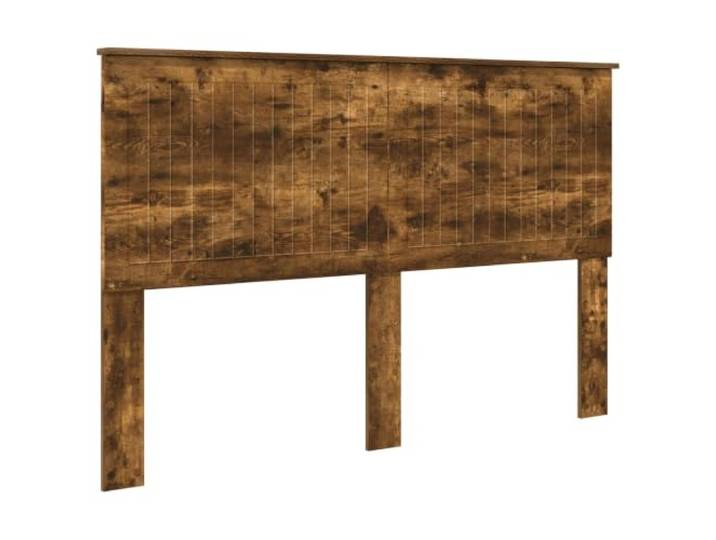 Makastle Kopfteil Geräucherte Eiche Holzwerkstoff 153x100 cm Robuste Struktur
