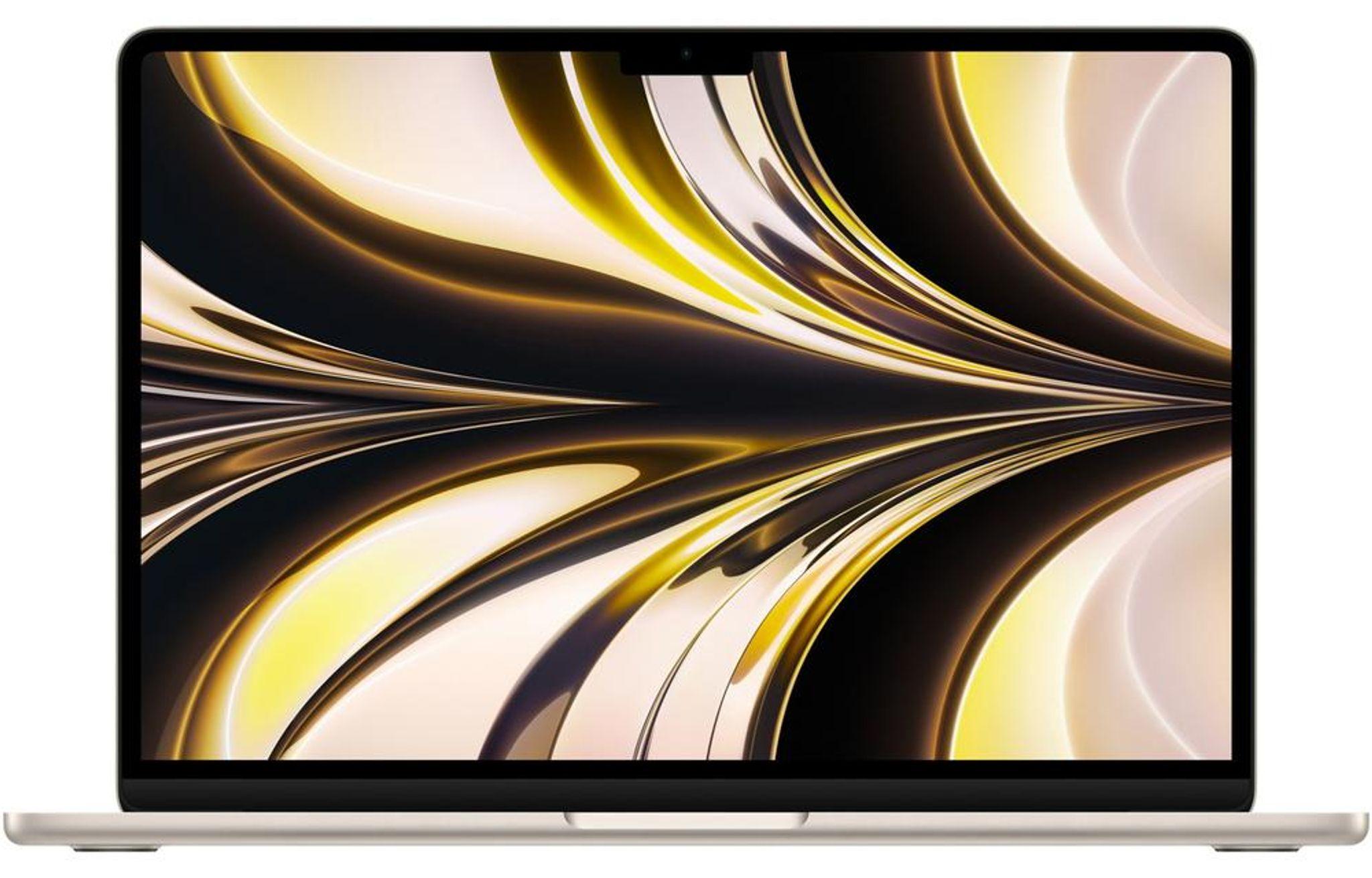 Laptop Apple MacBook Air 13, Apple M4 Chip (10-Core CPU, 10-Core GPU), 13,6" WQXGA Retina, 32 GB RAM, 512 GB SSD, internationales Tastaturlayout, macOS, Gold