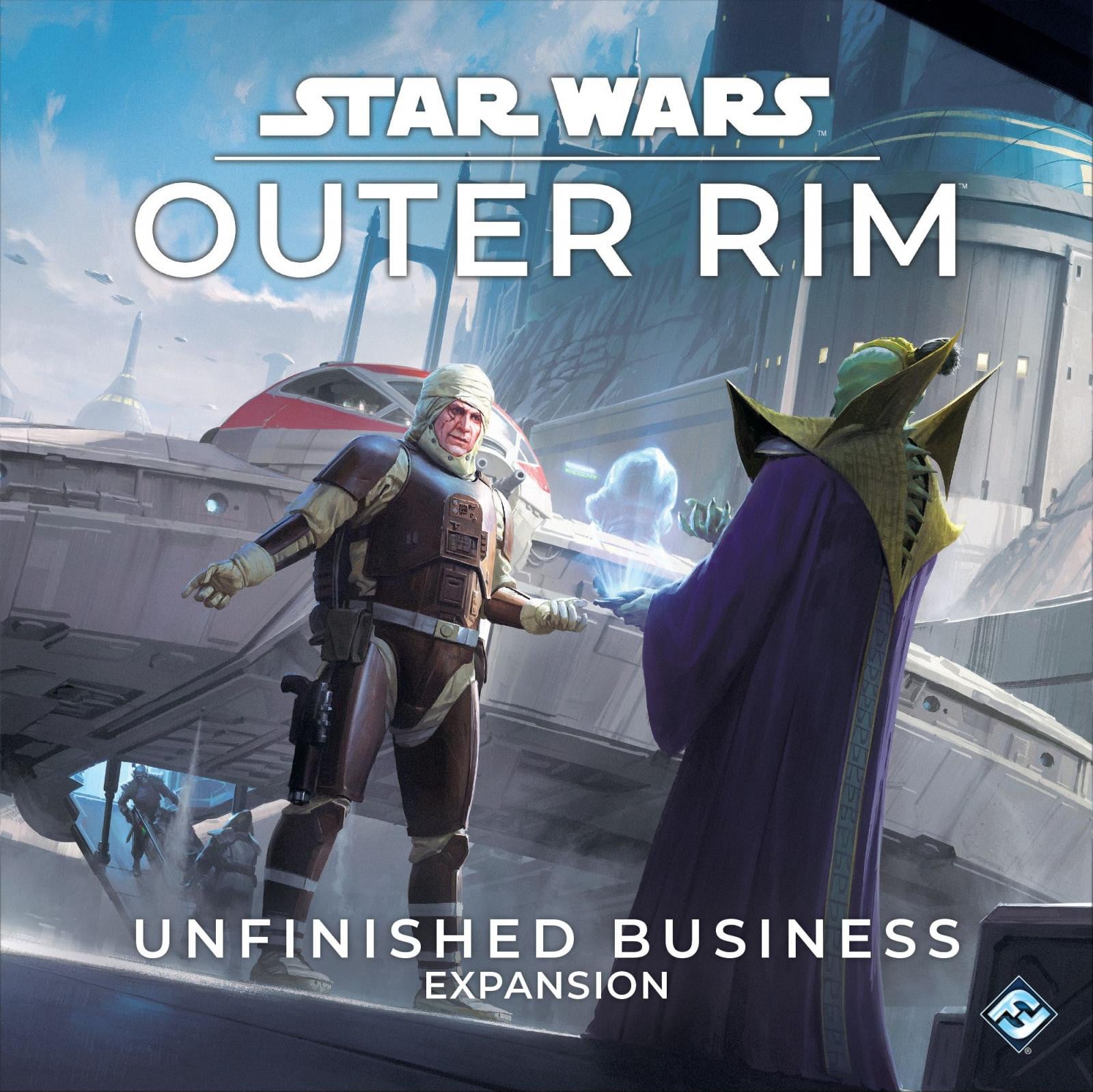 Asmodee Star Wars Outer Rim: Unfinished Business bordspel uitbreiding