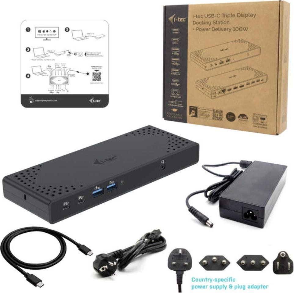 i-tec Dockingstation USB-C USB4 Thunderbolt