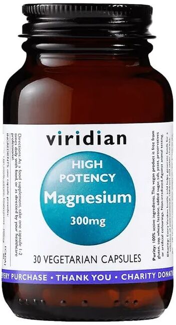 Viridian MAGNESIO DE ALTA POTENCIA 300MG 30 VCaps