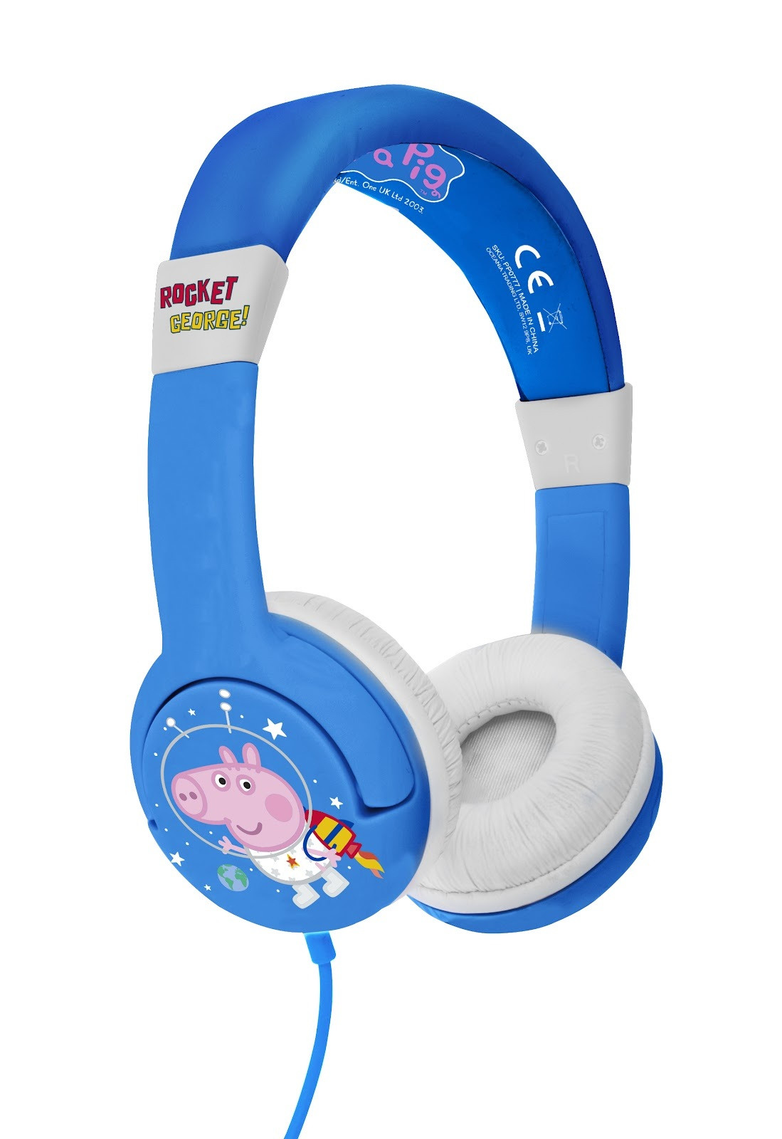 OTL Technologies Peppa Pig PP0777 bekabelde hoofdtelefoon meerkleurig