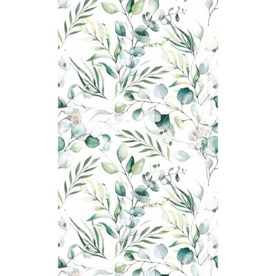 5x PAPER + DESIGN Dunisilk® Tischdecke 138 x 220 cm Eucalyptus