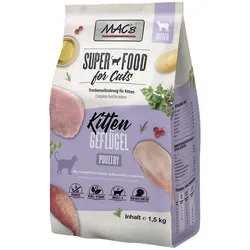 MAC ́s CAT Kitten Geflügel 4x1.5 kg