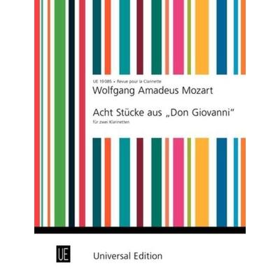 Mozart, W: 8 Stücke aus 'Don Giovanni' -