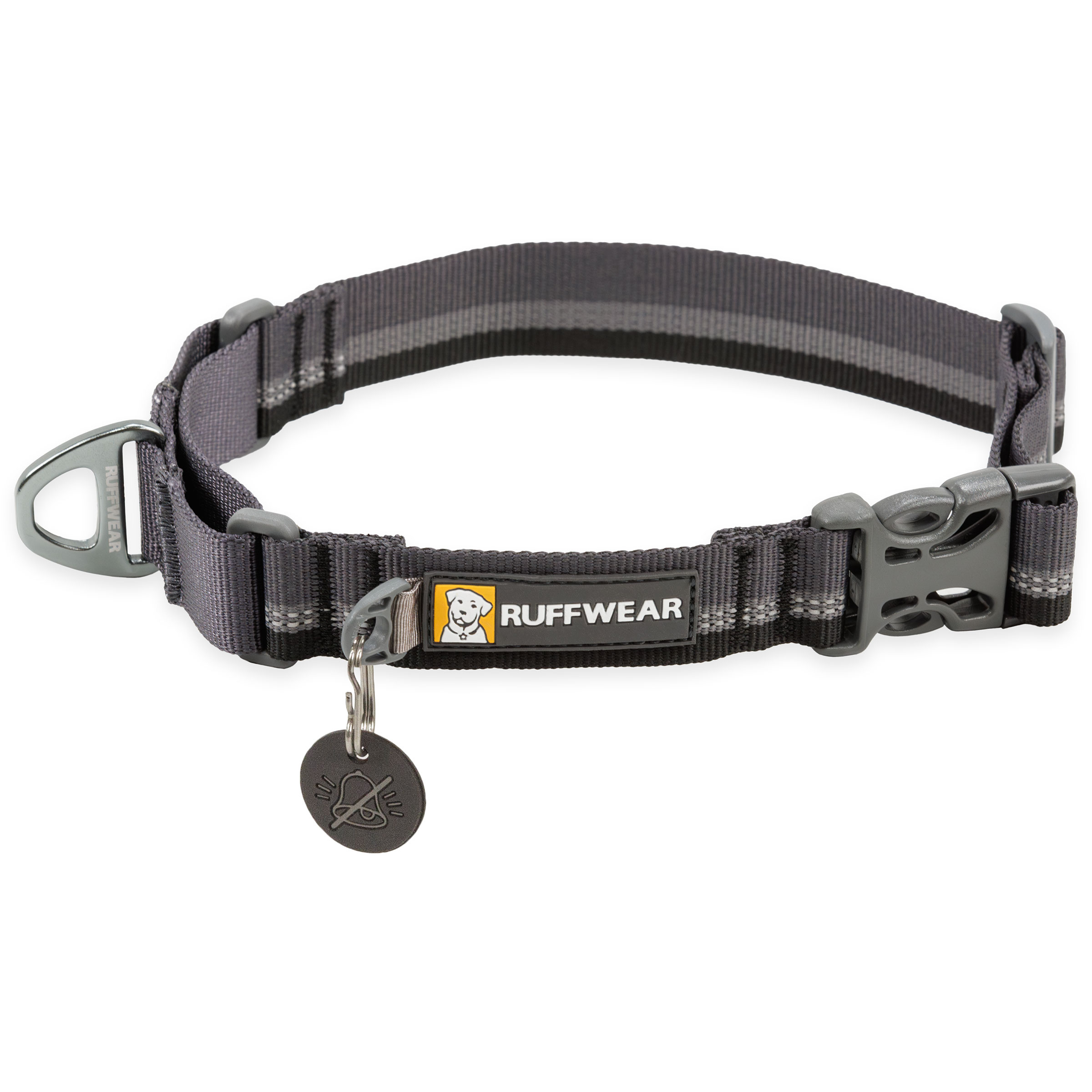 Ruffwear Web Reaction Hundehalsband Hundehalsbänder grau Größe 28-36cm
