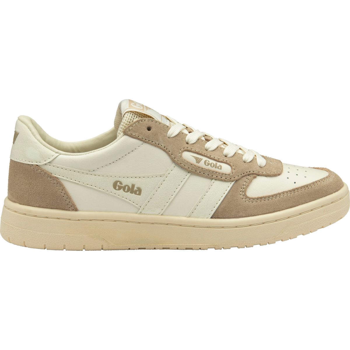 Gola Hawk '89 Sneaker Women off white/bone/off white (WF) 3 CLB760-WF-3-offwhiteboneoffwhite