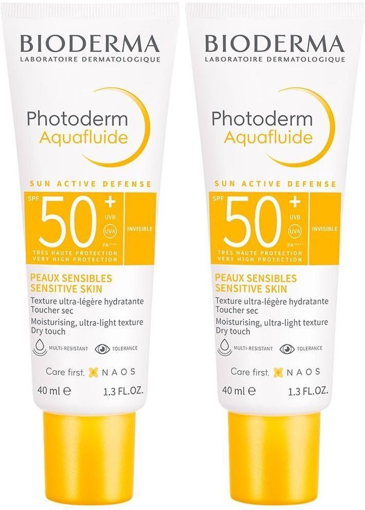 Bioderma Photoderm Aquafluide UG Tube 2x 2x40 ml