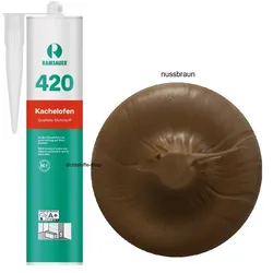 Ramsauer 420 Kachelofen nussbraun 1K Acryl Dichtstoff 310ml Kartusche