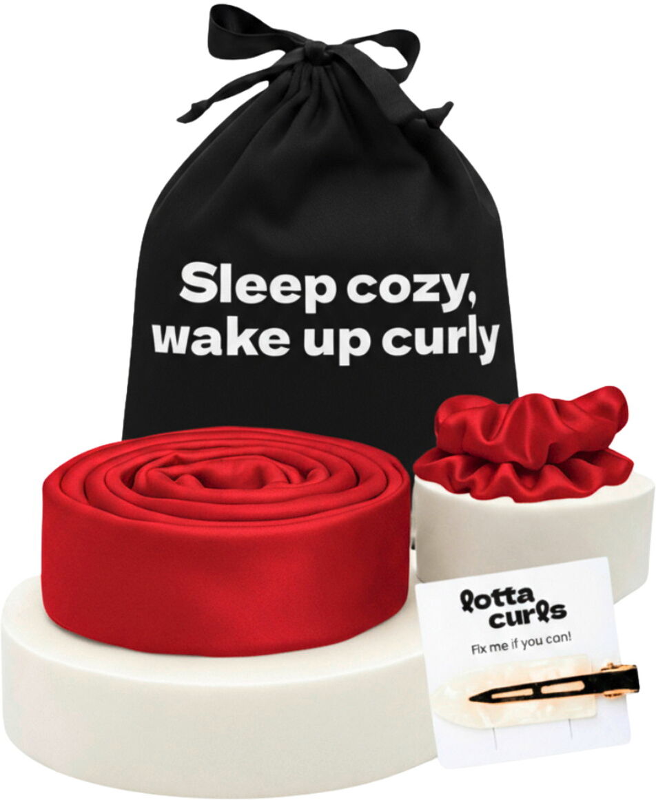 lotta curls Lockenband Bordeaux Natural