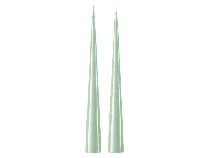 ester & erik Bougie cônique ester & erik 37 cm Lot de 2 lacquées Water mint 03-0