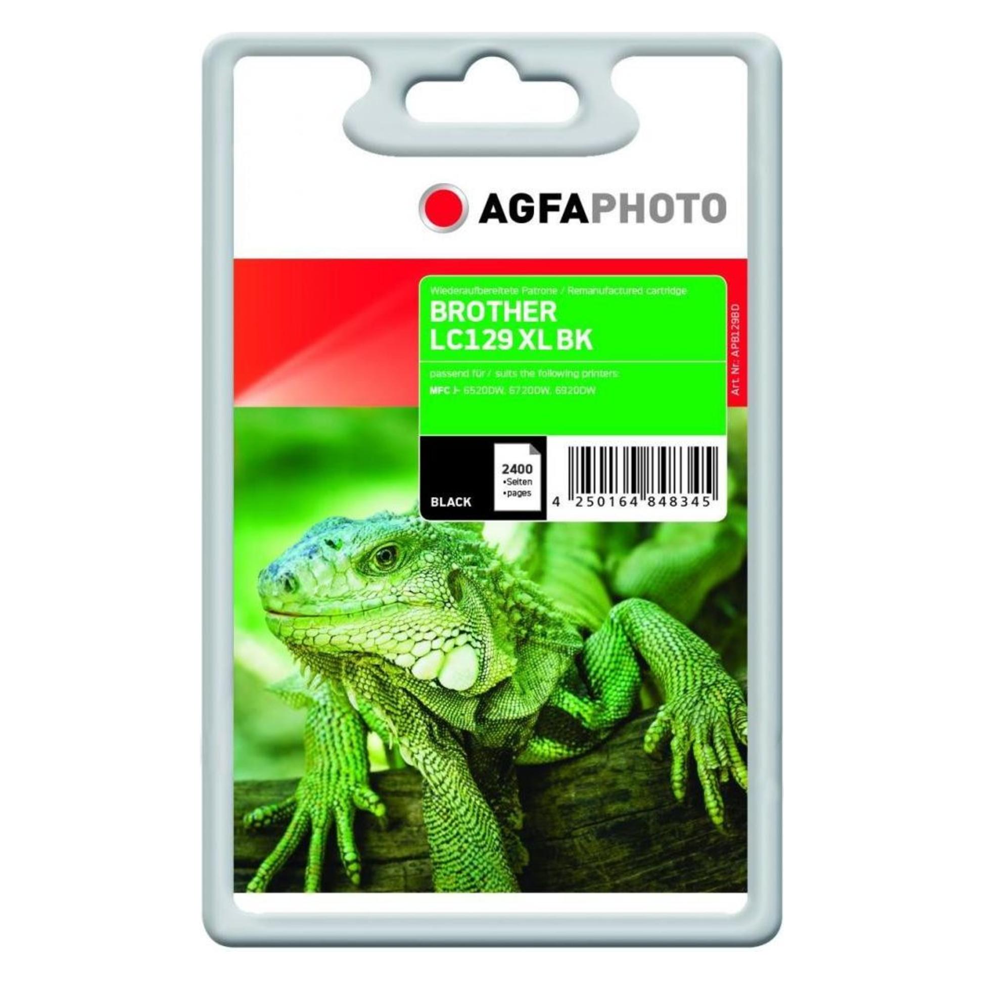 Agfaphoto Ink Black, rpl LC129XLBK (BK) (APB129BD)
