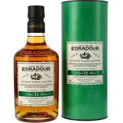 Edradour 21 Jahre Bourbon Barrels Limited Edition Whisky 54,3% Vol. 700ml