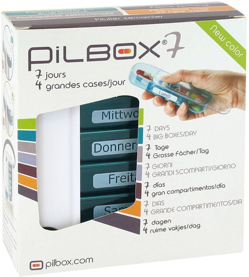 Pilbox 7 1stk