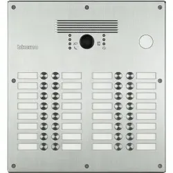 Legrand 308005 Video-Türstation LINEA300 mit 32 Ruftasten, Ausführung: Aluminium