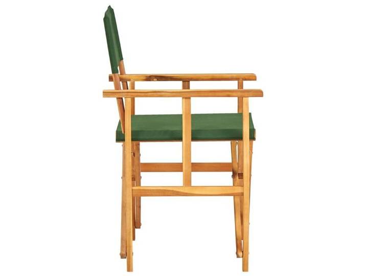 SWEETY  Chaise de metteur en scène bois massif d'acacia vert - anticorrosion - 5.2kg CJ526