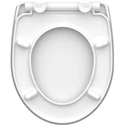 Schütte, WC Deckel, WC Sitz Duroplast WC-Sitz CRAZY SKULL Absenkautomatik Schnellverschluss 82586 Totenköpfe