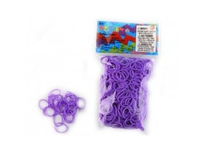 Rubberen banden, Rainbow Loom, violet
