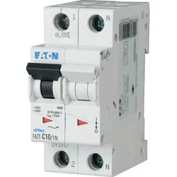 Eaton 241059 Leitungsschutzschalter, 16 A, 1p+N, Charakteristik: D FAZT-D16/1N