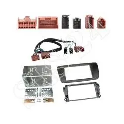 ACV 381328-08-2 Seat Ibiza ab 2014 2-DIN Radioblende Radiorahmen inkl. Adapte...