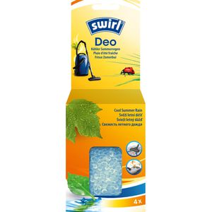 Swirl Staubsaugerdeo Deo-Perlen Kühler Sommerregen, frischer Duft, 4 Stück