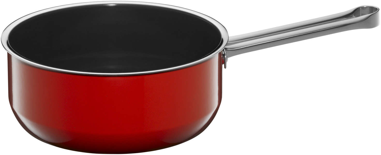 WMF Steelpan Fusiontec Compact, rood, 18 cm, zonder deksel