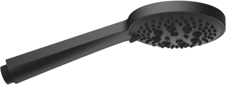 Dornbracht Handbrause 28018979-33 drei-/fünffach verstellbar, Anschluss 1/2", schwarz matt
