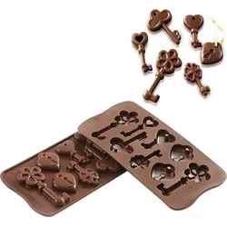 Scg33 Choco Keys Form für Schoko-Pralinen Silikon