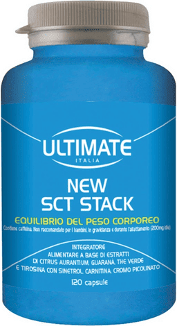 Ultimate Italia Sct Stack Integratore Metabolismo Brucia Calorie 120 Capsule