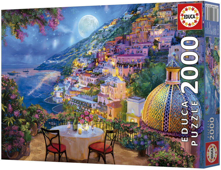 EDUCA BORRAS Puzzle 2000 pcs Rendez-vous à Positano - Educa