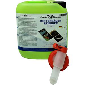 PandaCleaner Harzlöser Kettensägenreiniger, Kanister, materialschonend, Korrosionsschutz, 5 Liter