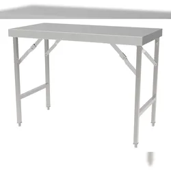 Chefgastro 700 Zusammenklappbare Arbeitstisch 1500 BxTxH 1500x700x850mm