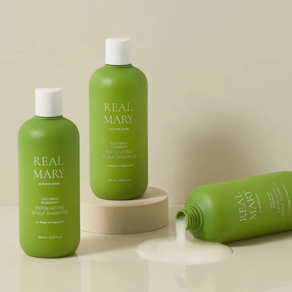 Rated Green Real Mary Exfoliating Scalp Shampoo - for Mildly-Irritated Scalp 400mL