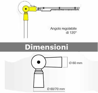 V-Tac Supporto / Adattatore Alluminio Regolabile 120° Per Armature Stradali Led Mod. Vt- 795