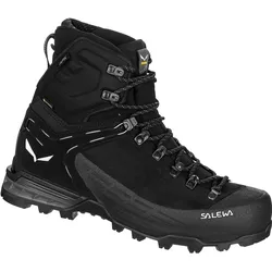 Salewa, Herren, Wanderschuhe, Ortles Ascent Mid Gore-Tex Schuh (43), Schwarz