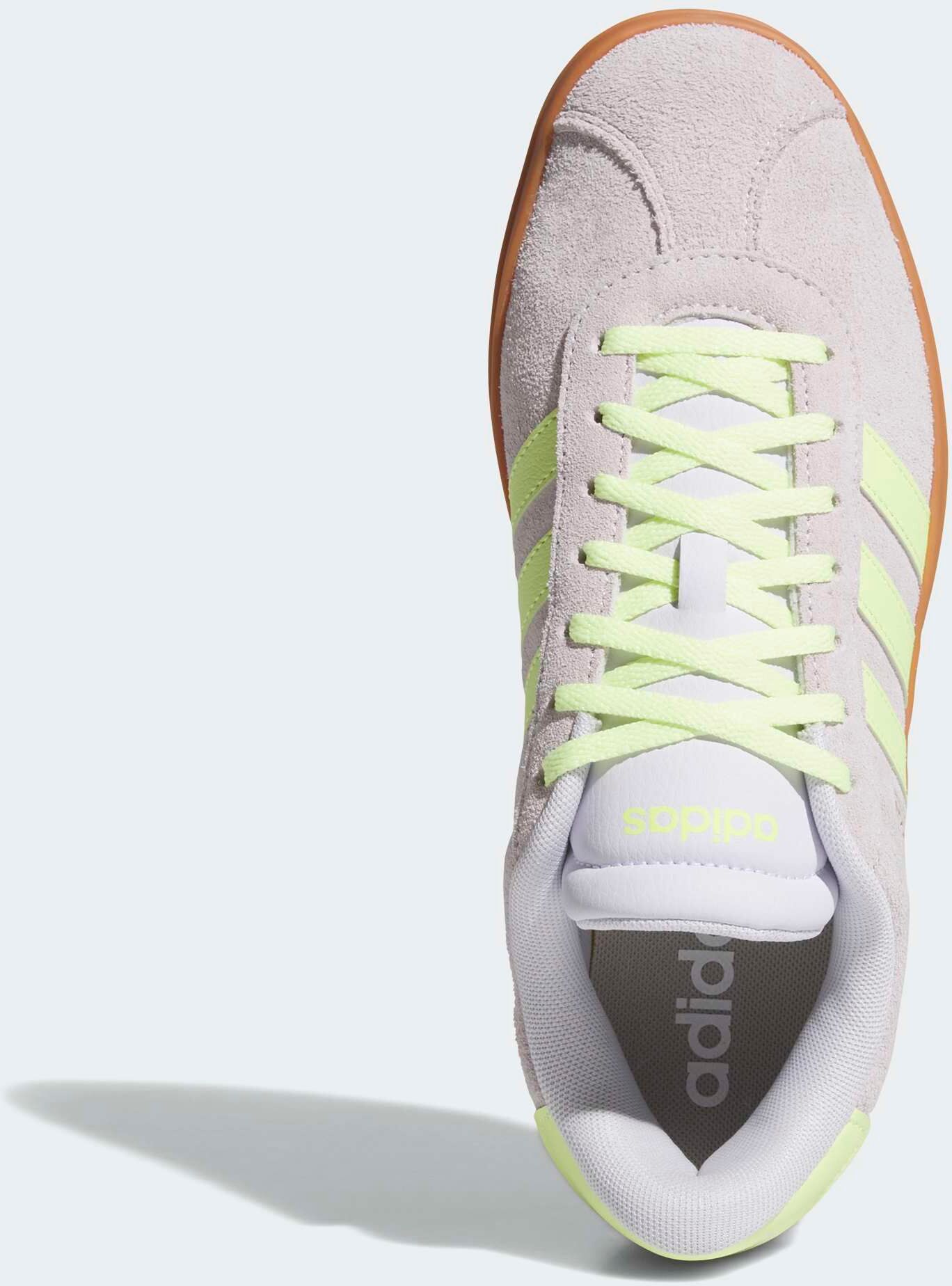 Sportswear "VL COURT BOLD" inspiriert vom Design des adidas gazelle bold frozen lila, frozen lemon, gold metallic 42