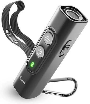Inspired Living QuietPaw Pro Ultrasonic Dog Repeller & Anti Bark Training Device black