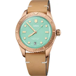Oris Divers Sixty‐Five Cotton Candy 38mm Herrenuhr 01 733 7771 3157-07 5 19 04BR
