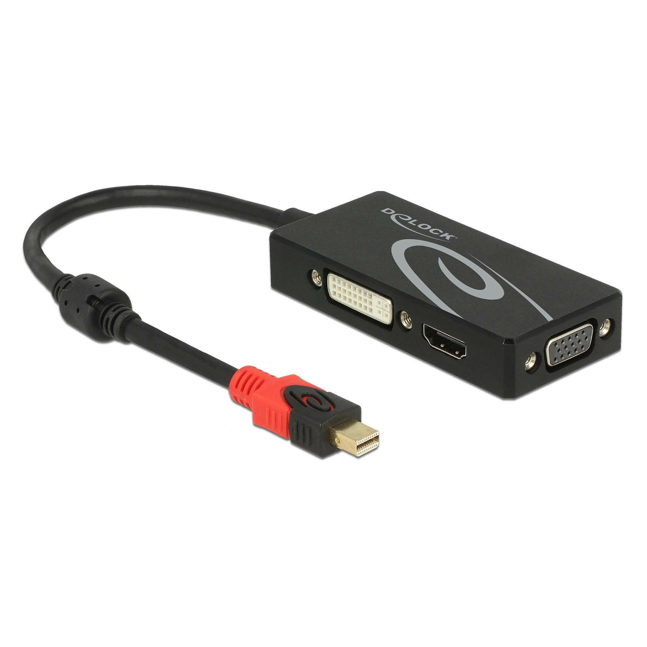 Delock Mini DP zu (HDMI, VGA) (62855)