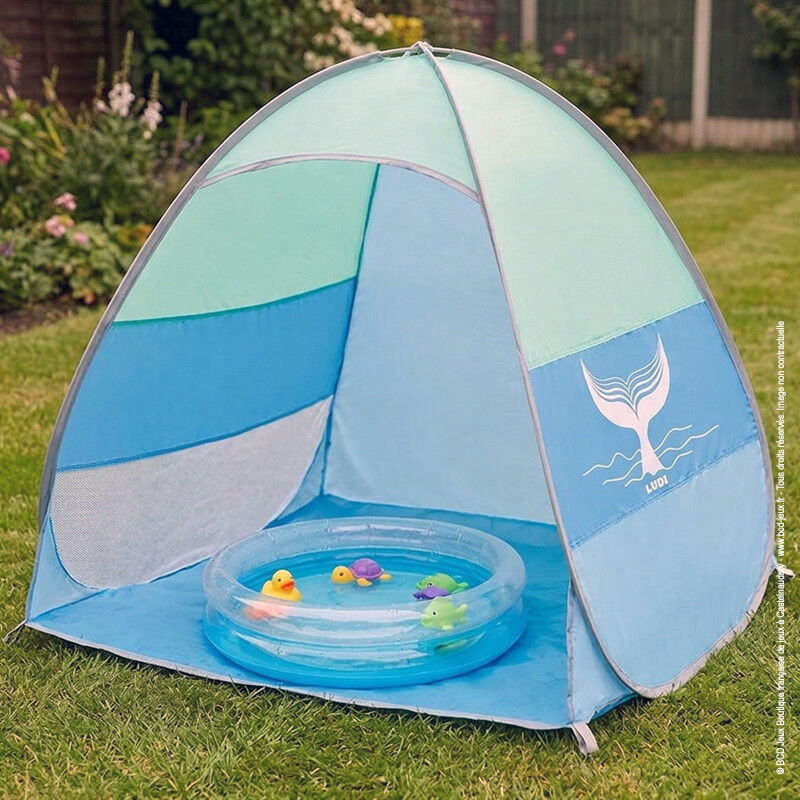 Tente Anti-UV Abriplage Baleine - Ludi