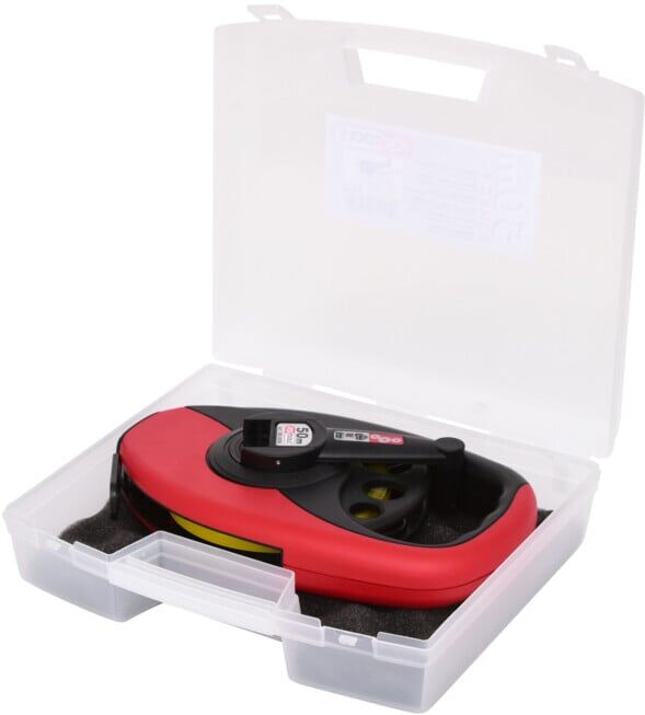 Mesure roulante, 13mm, ruban acier, 50 m ; KS Tools (300.0056)