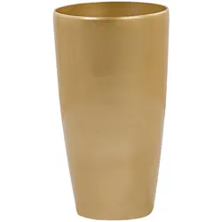 BLUMENTOPF gold rund 32/32/58 cm Tseria
