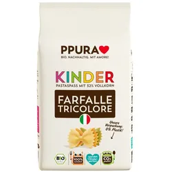 Kinder Pasta - Farfalle tricolore 32% Vollkorn 500g