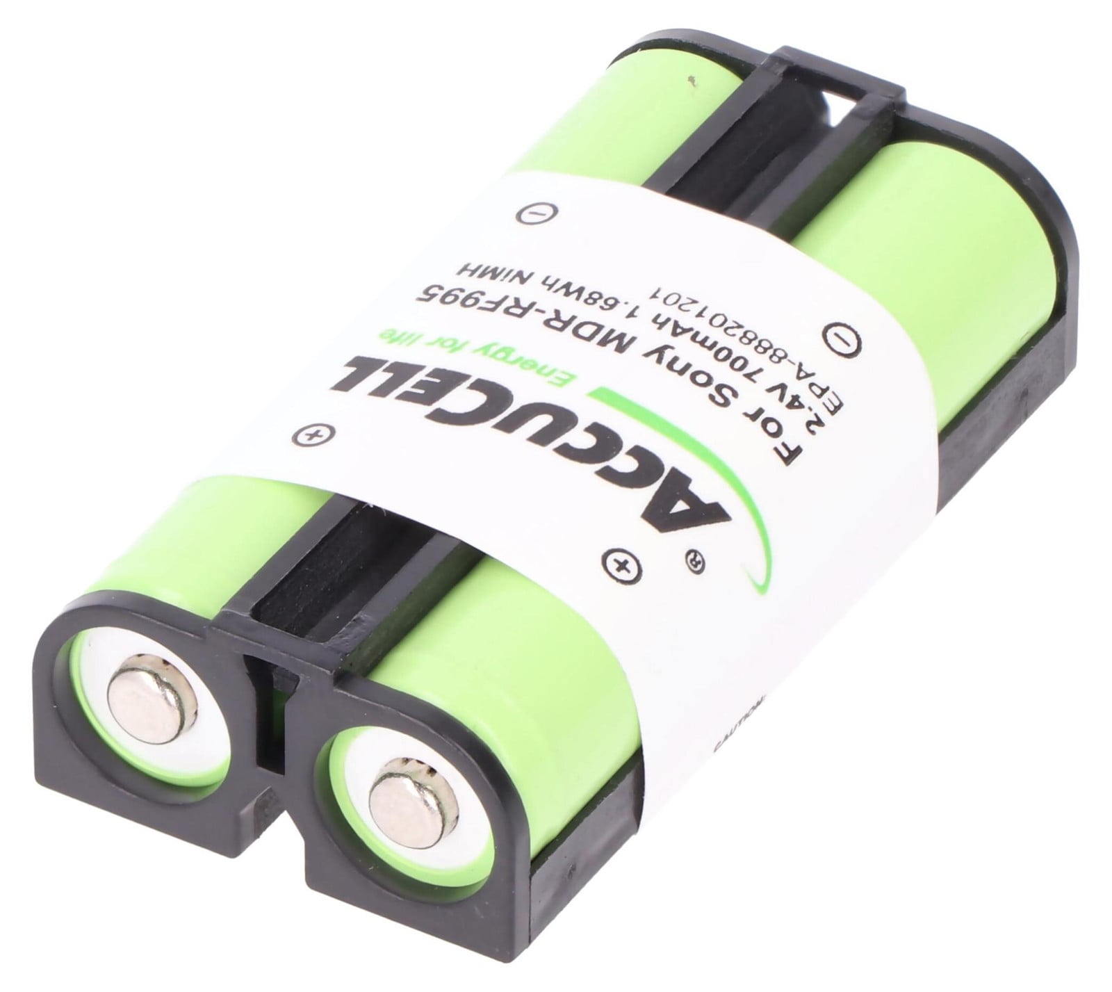 AccuCell Accu voor Sony MDR-RF995 BP-HP800-11, 700mAh, voor draadloze headsets en hoofdtelefoons