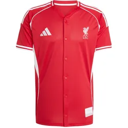 Adidas, Herren, Fussballtrikot, Liverpool FC Baseball-Fantrikot 2025/26 (XL), Rot