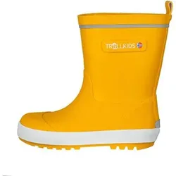 TROLLKIDS Kids Lysefjord Rubber Boots, Größe 37 in Gelb Gelb