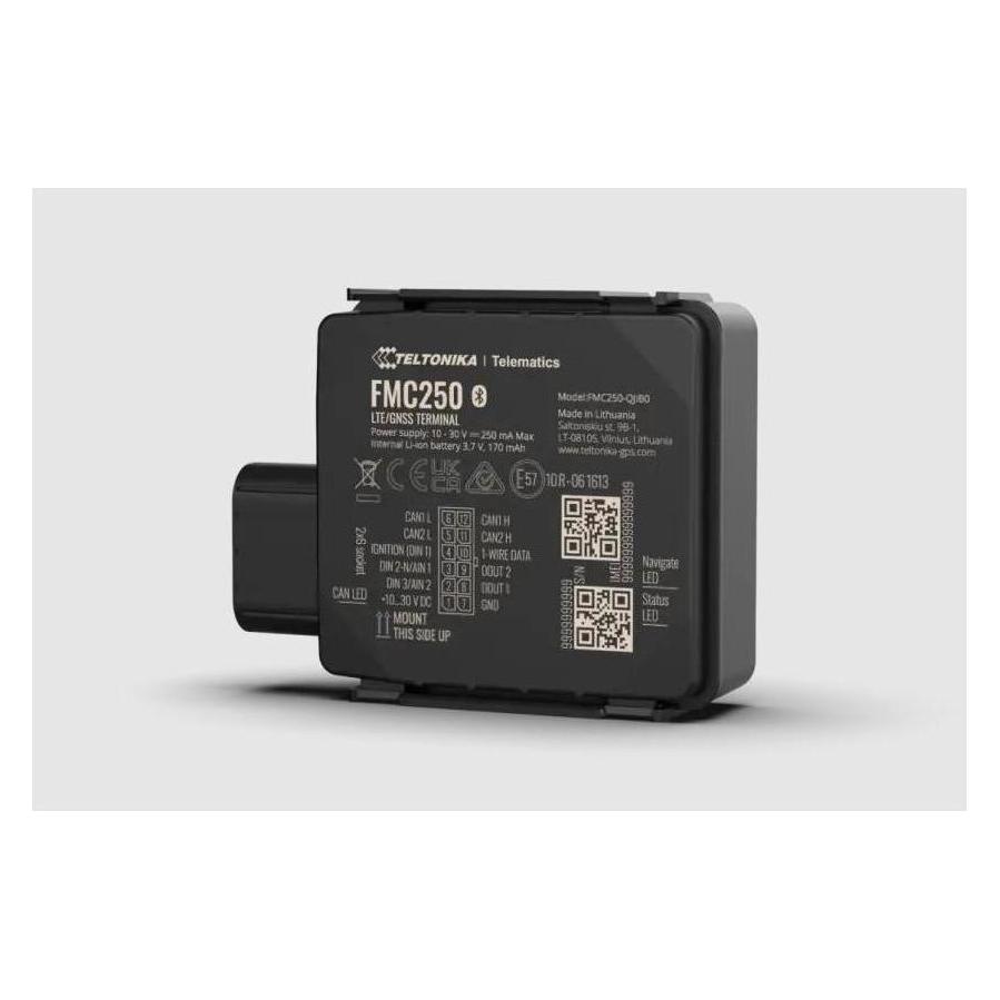 Teltonika FMC250 - Wasserdichter 4G LTE Cat 1 Tracker mit integriertem CAN-Datenprozessor (422872)
