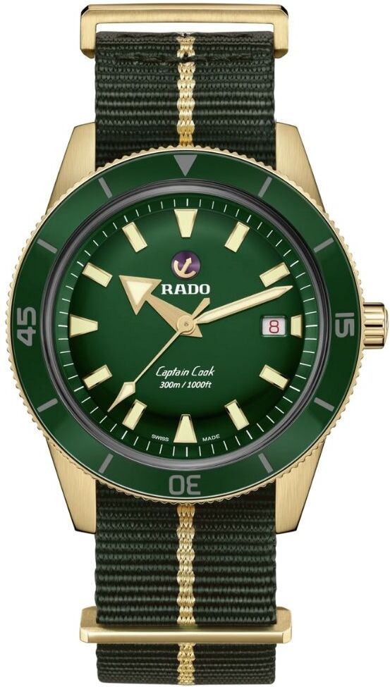 Rado Captain Cook Automatic Bronze R32504317, rannekello